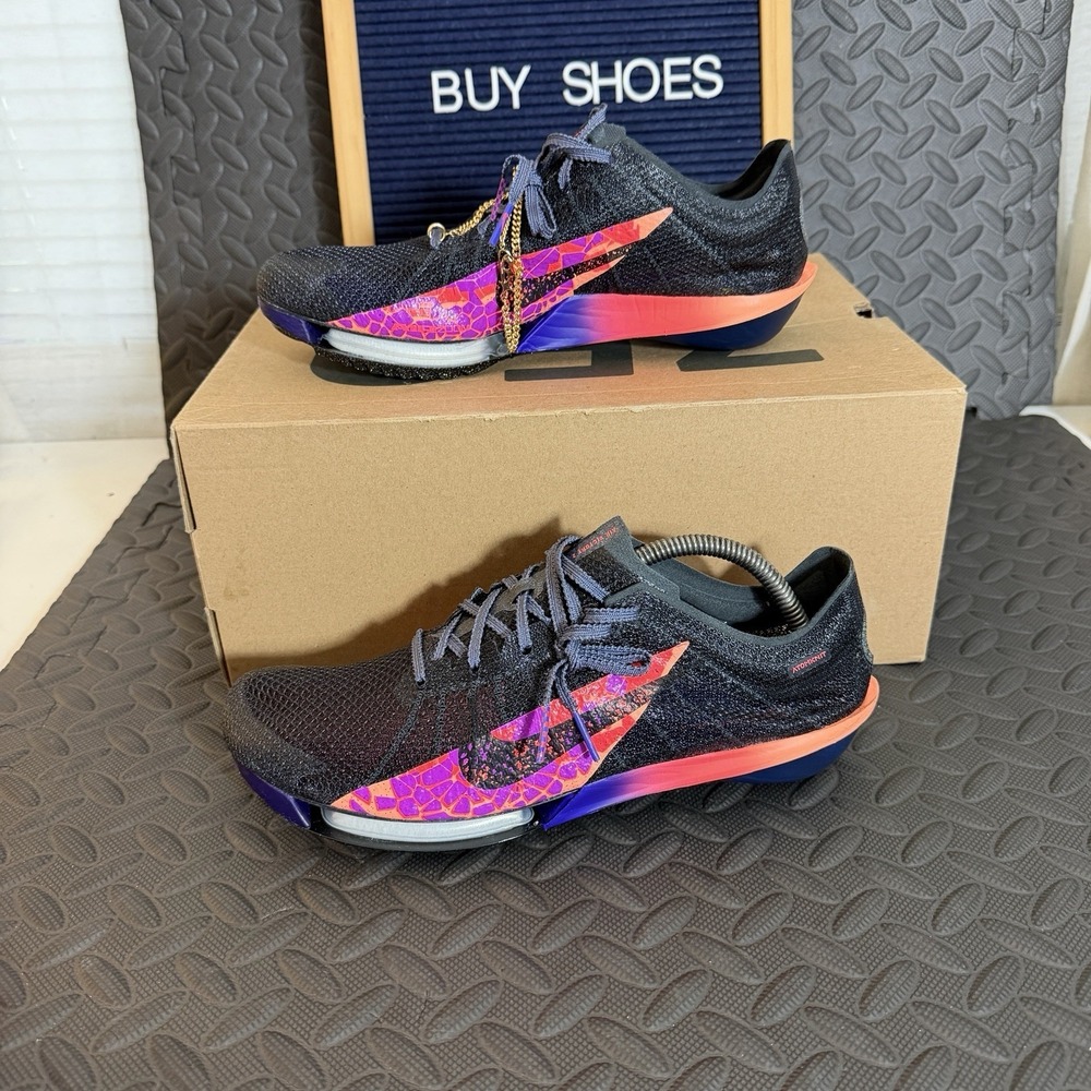 Nike Air Zoom Victory 2 'Glam' Mens Size 8.5 / Womens Size 10 Track Spikes Black - Picture 1 of 8